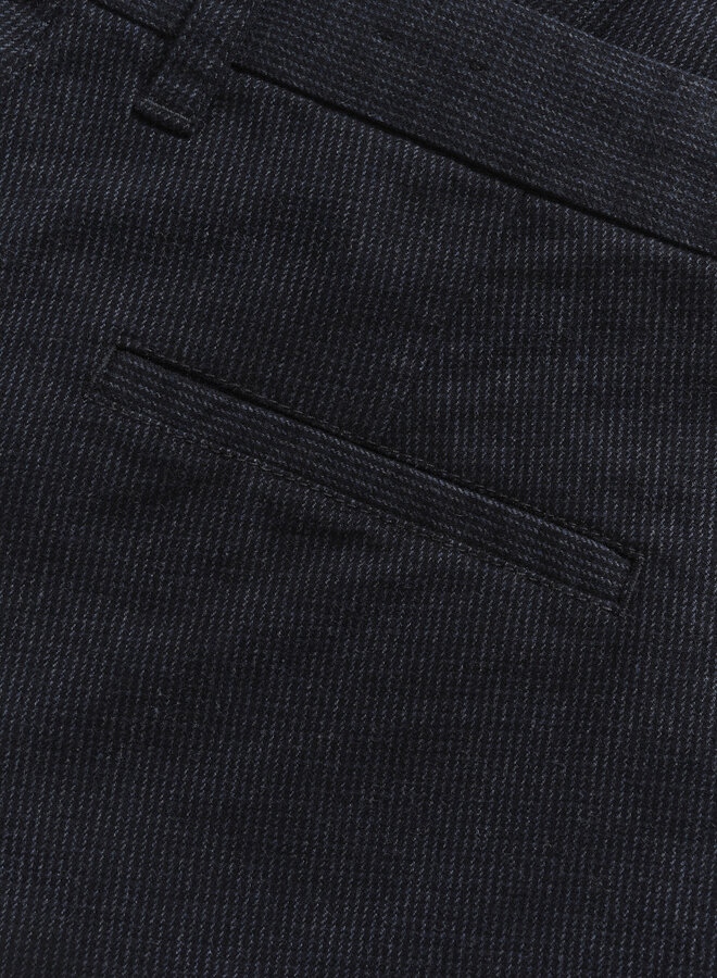 Pantalon Matinique Parker bleu marine rayé