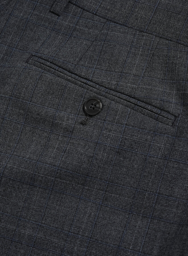 Pantalon Matinique Las à carreaux gris