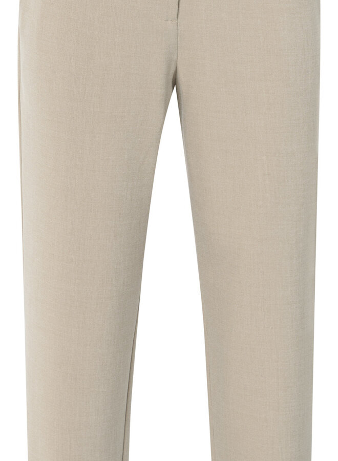 Pantalon Yaya à jambes larges beige mélange