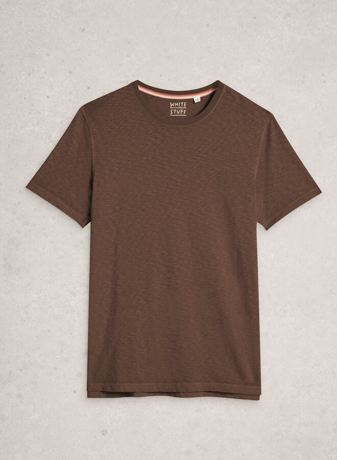 T-shirt White Stuff Abersoch brun mocha
