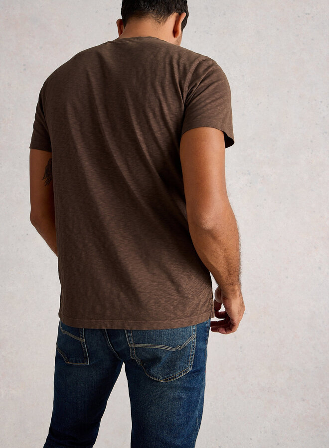 T-shirt White Stuff Abersoch brun mocha