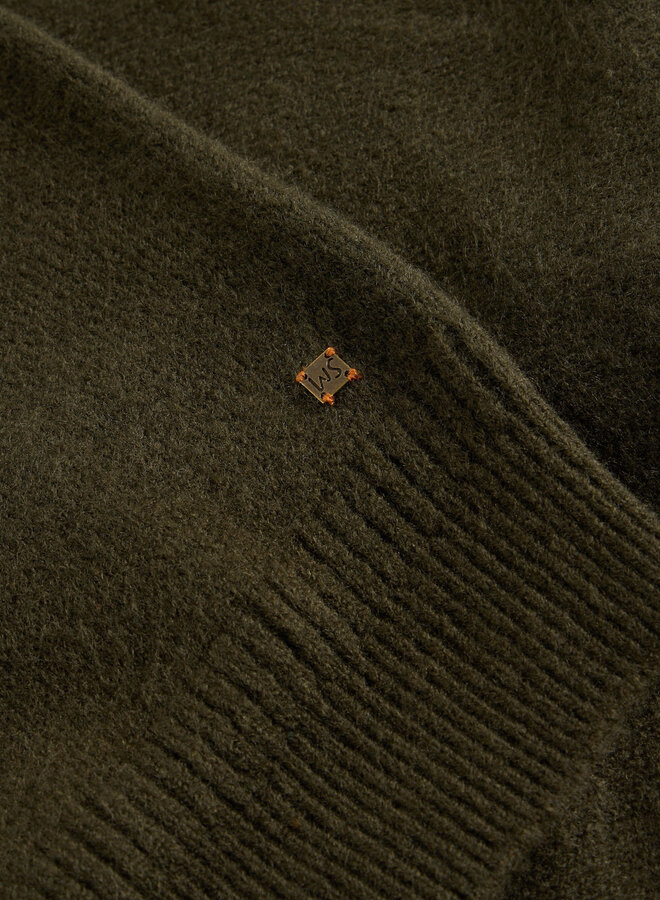 Cardigan White Stuff Bomber vert olive