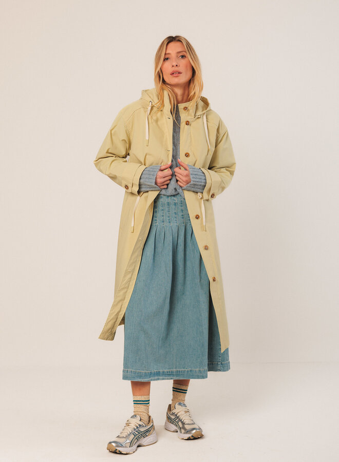 Tricot Indi & Cold à torsades bleu ciel