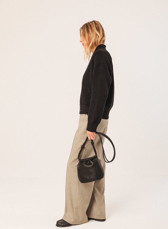 Sac bandoulière Indi & Cold pochon noir