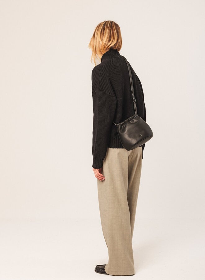 Sac bandoulière Indi & Cold pochon noir