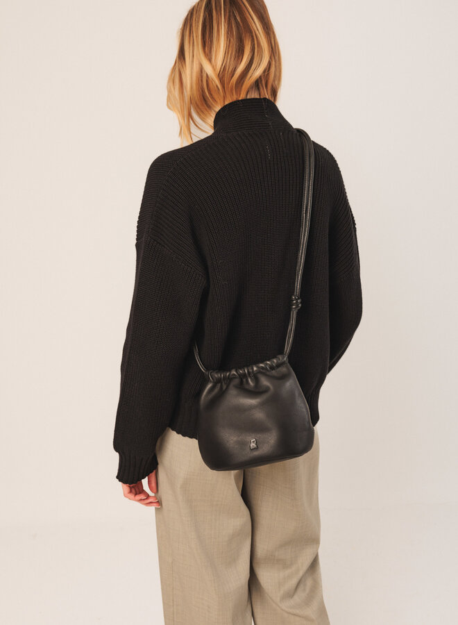 Sac bandoulière Indi & Cold pochon noir