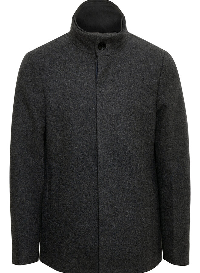 Manteau Matinique Harvey Short gris moyen mélange mélange