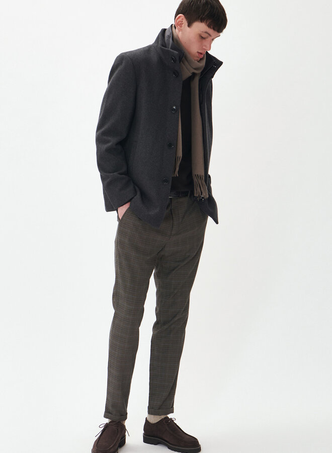 Manteau Matinique Harvey Short gris moyen mélange mélange