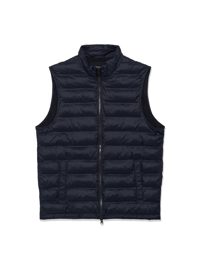 Veste Matinique Salvatore sans manches matelassée bleu marine