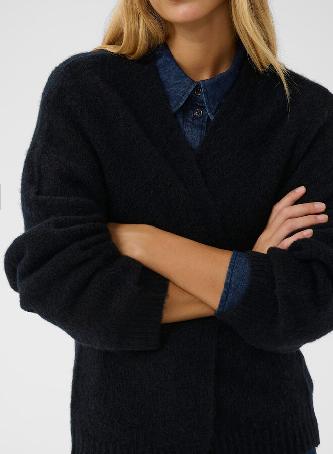 Cardigan Part Two Rastina bleu marine
