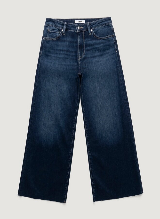 Jeans Mavi Jeans Paloma - Mid Rise Dark Blue Feather Luxe
