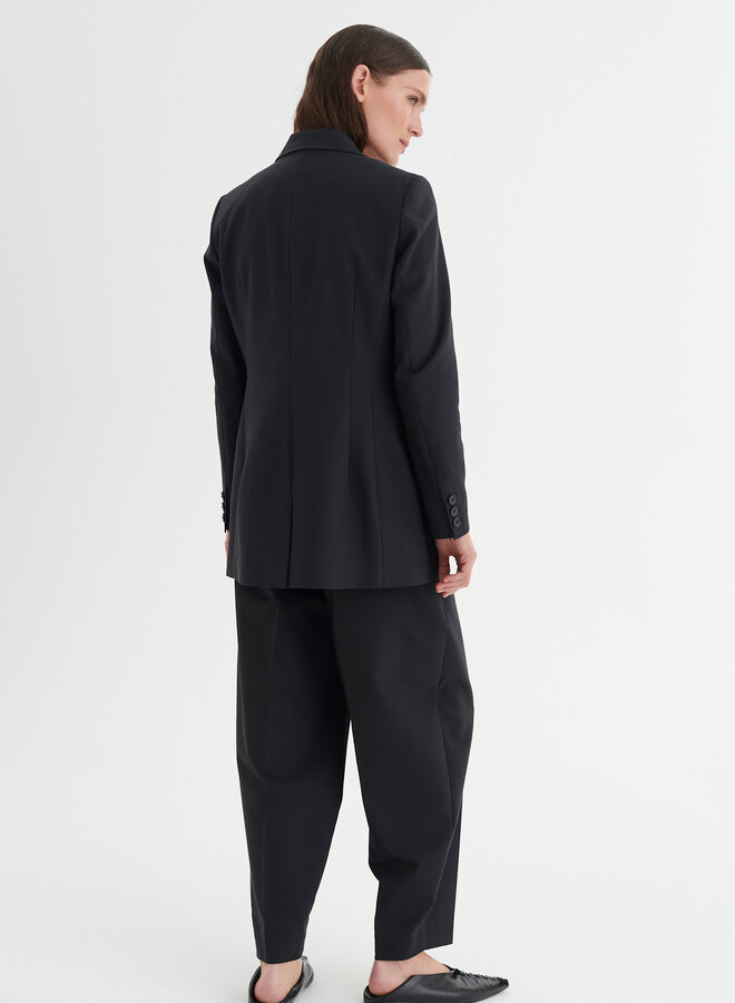 Pantalon InWear Zella Barrel à plis noir