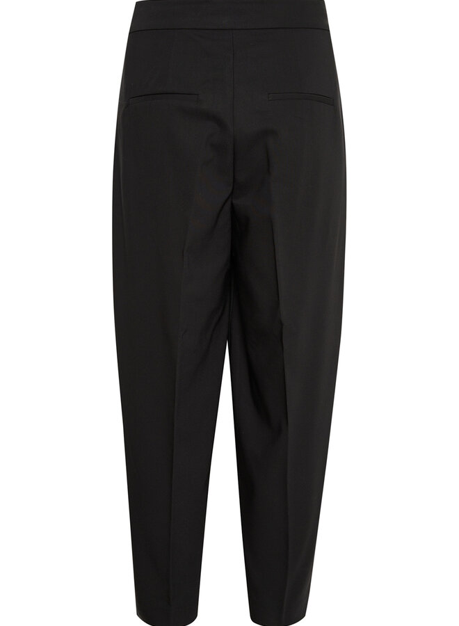 Pantalon InWear Zella Barrel à plis noir