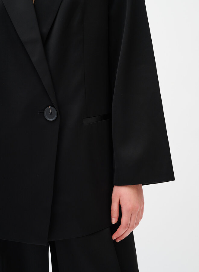 Veston InWear Zumah satiné noir