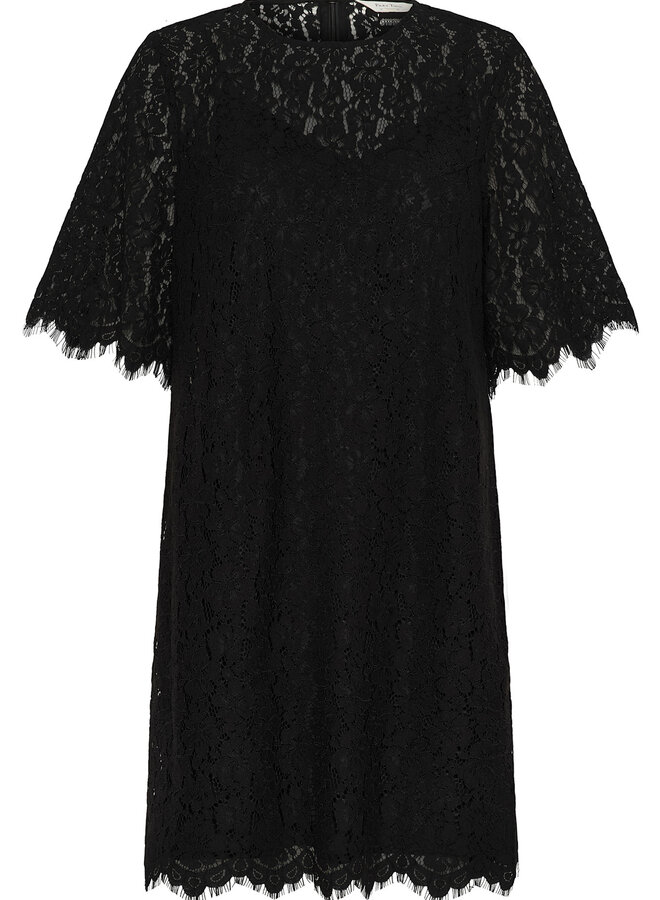 Robe Part Two Vienne en dentelle noire