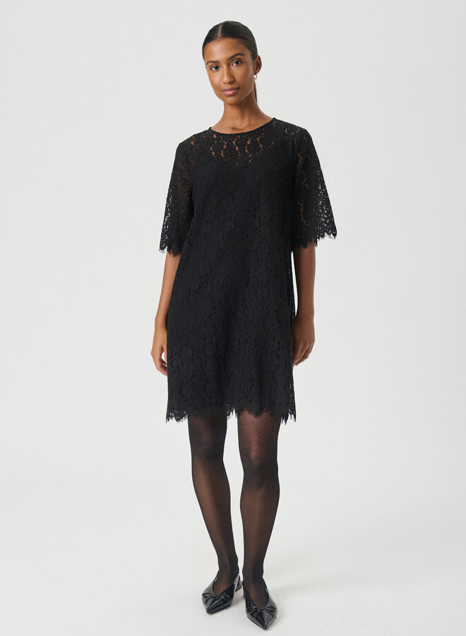 Robe Part Two Vienne en dentelle noire