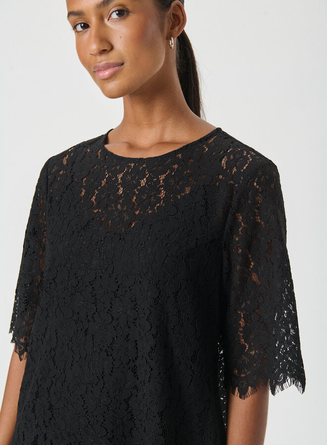 Robe Part Two Vienne en dentelle noire
