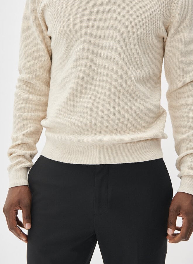Tricot Matinique Lagoon gaufré beige pâle