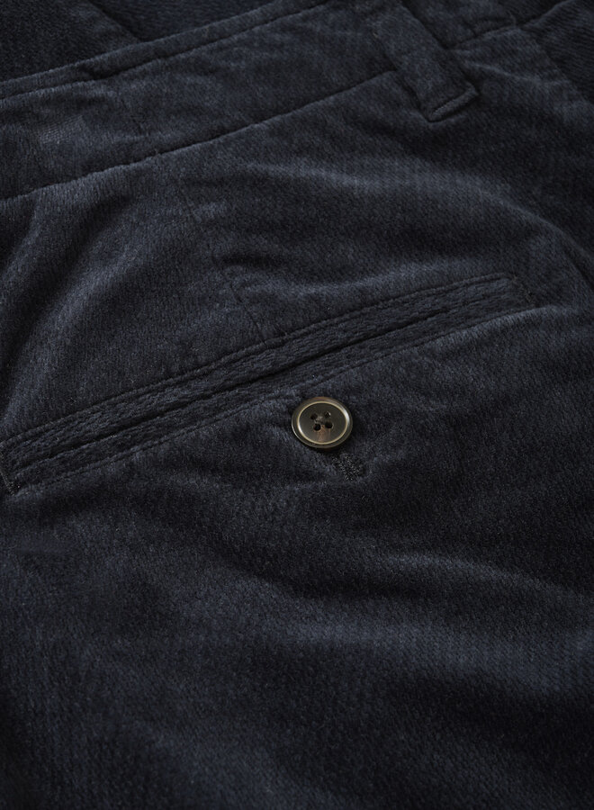 Pantalon Matinique Park Heritage en velours bleu marine