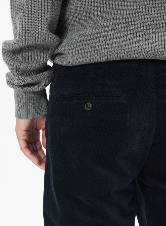 Pantalon Matinique Park Heritage en velours bleu marine