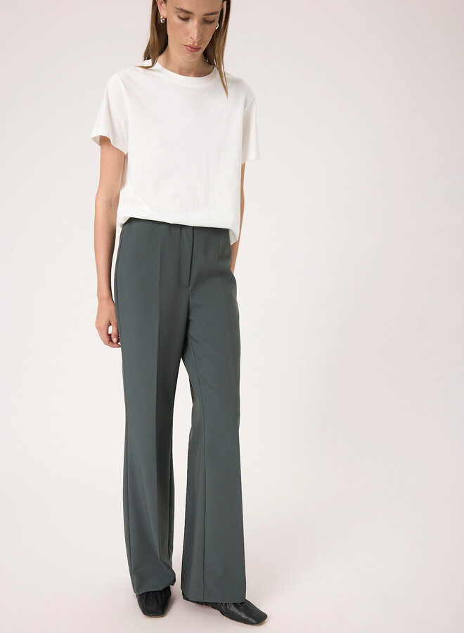 Pantalon Soaked in luxury Corinne vert-de-gris