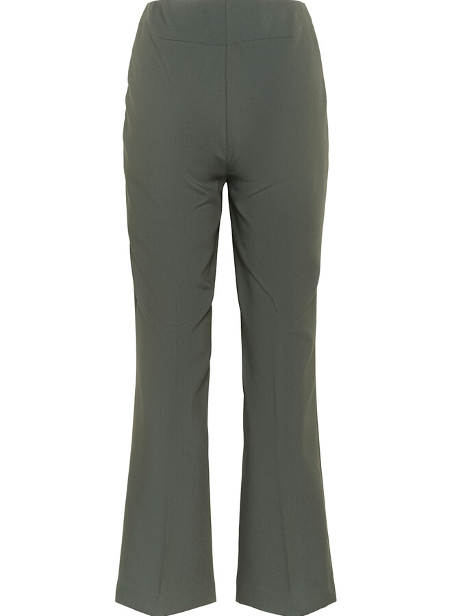 Pantalon Soaked in luxury Corinne vert-de-gris