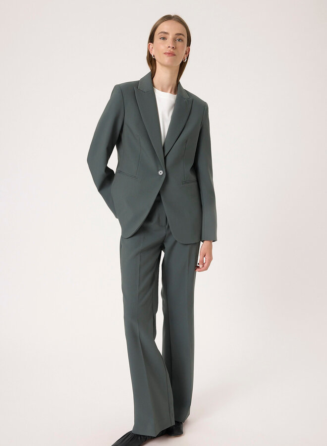 Pantalon Soaked in luxury Corinne vert-de-gris