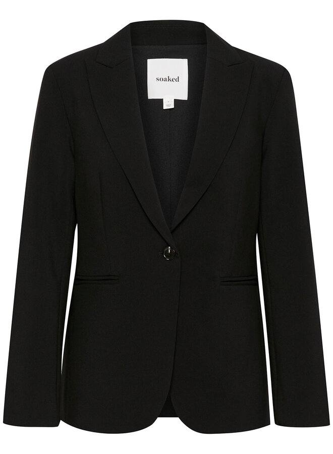 Veston Soaked in luxury Corinne Short noir