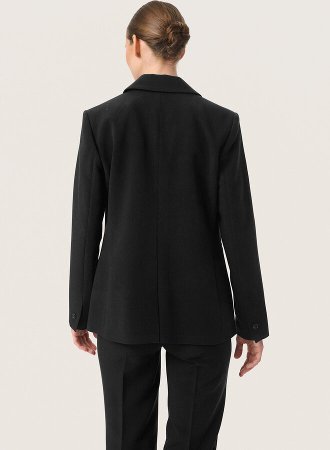 Veston Soaked in luxury Corinne Short noir