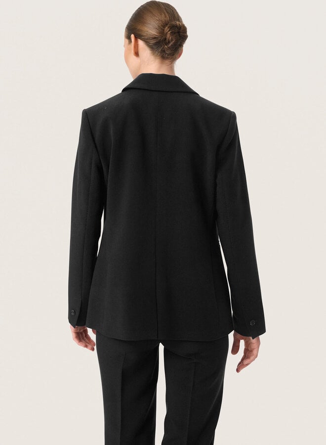 Veston Soaked in luxury Corinne Short noir