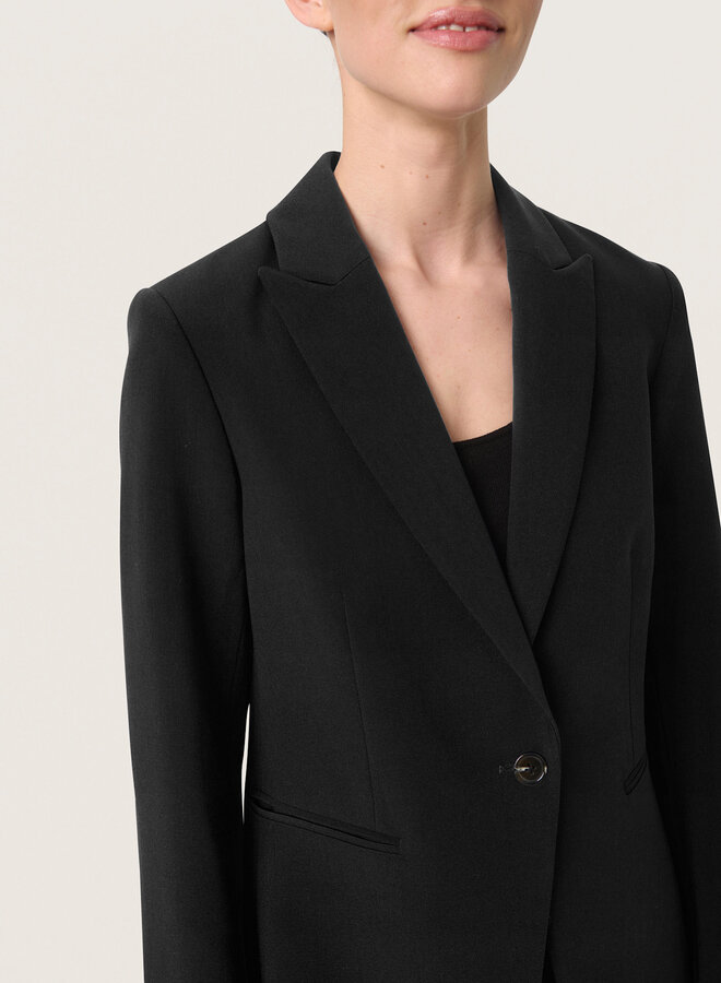 Veston Soaked in luxury Corinne Short noir