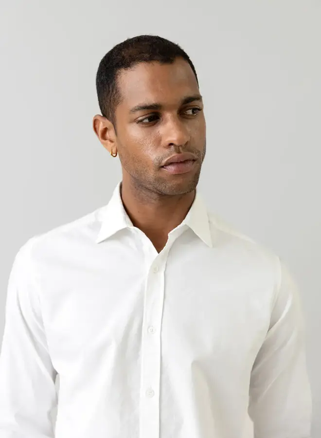Chemise Mos Mosh Gallery Marco Oxford blanche