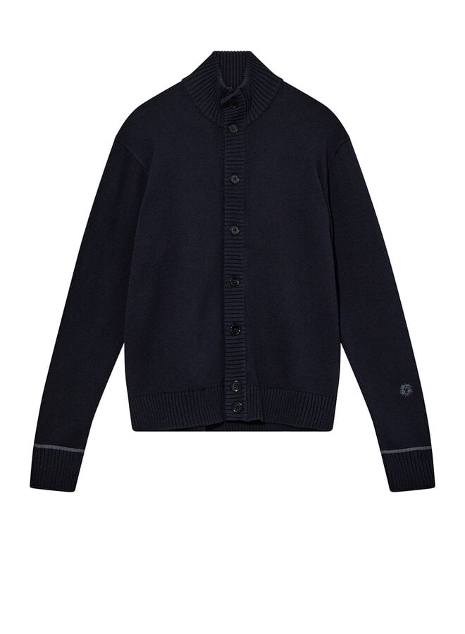 Cardigan Mos Mosh Gallery Barella bleu marine