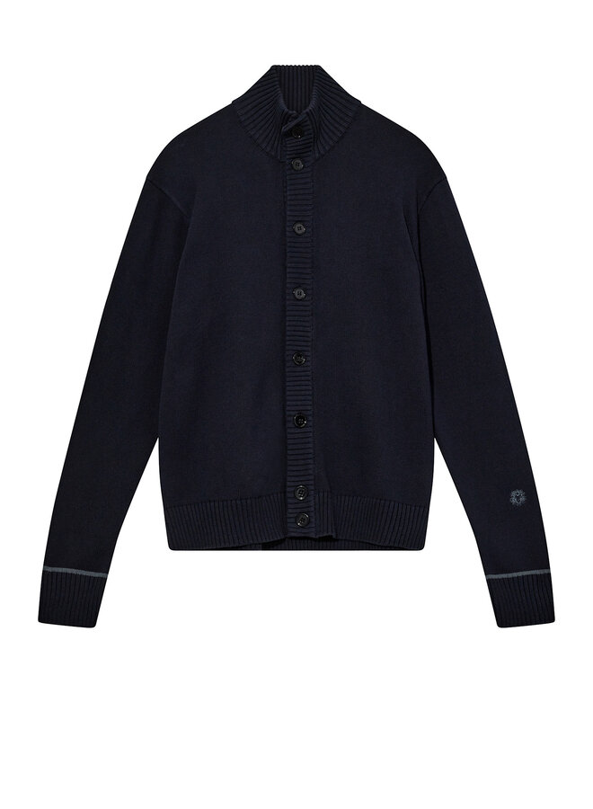 Cardigan Mos Mosh Gallery Barella bleu marine