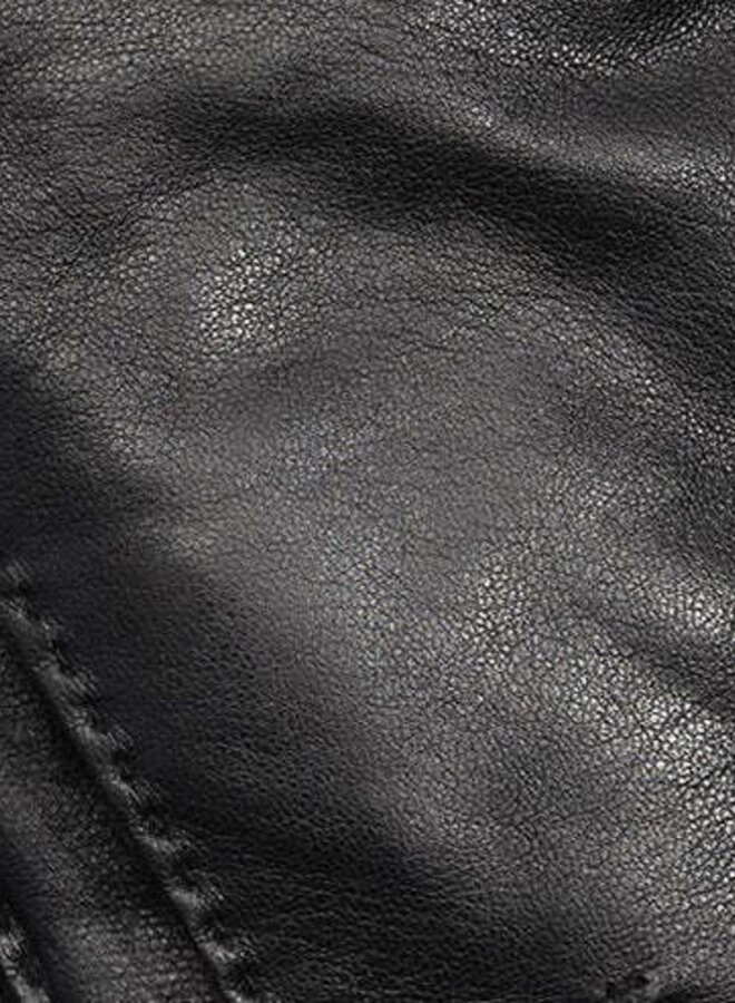 Gants Echo en cuir noirs