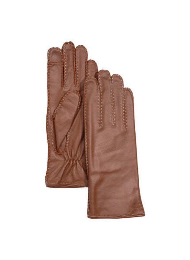 Gants Echo en cuir tan