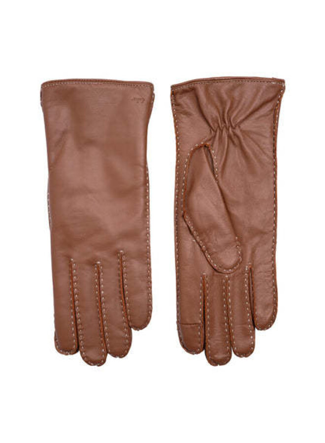 Gants Echo en cuir tan