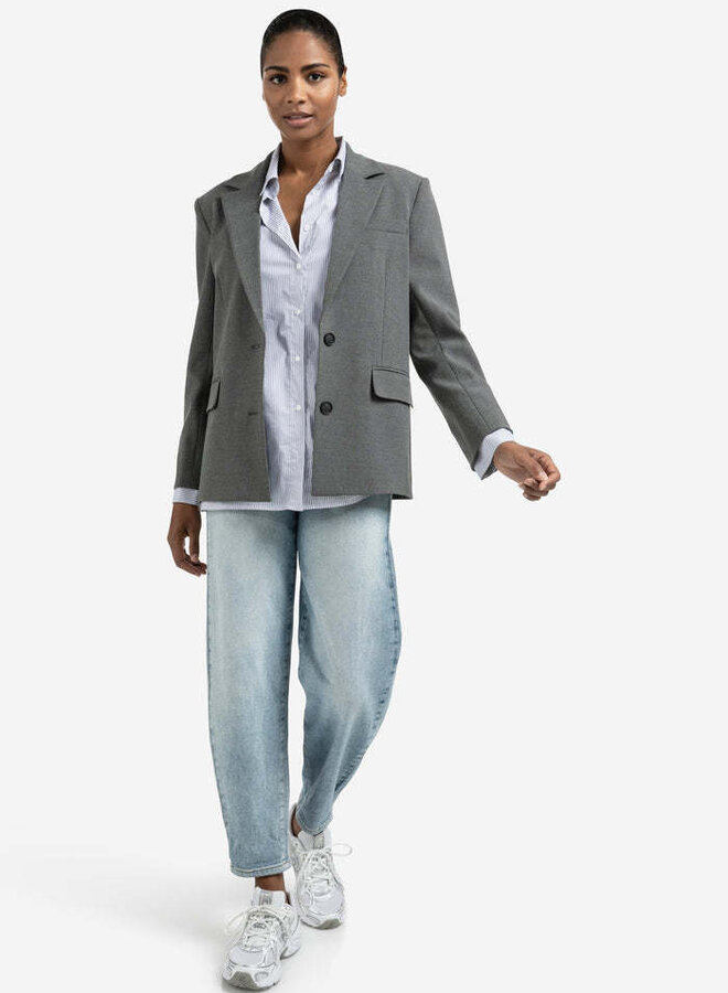 Veston Yaya avec chemise intégrée gris