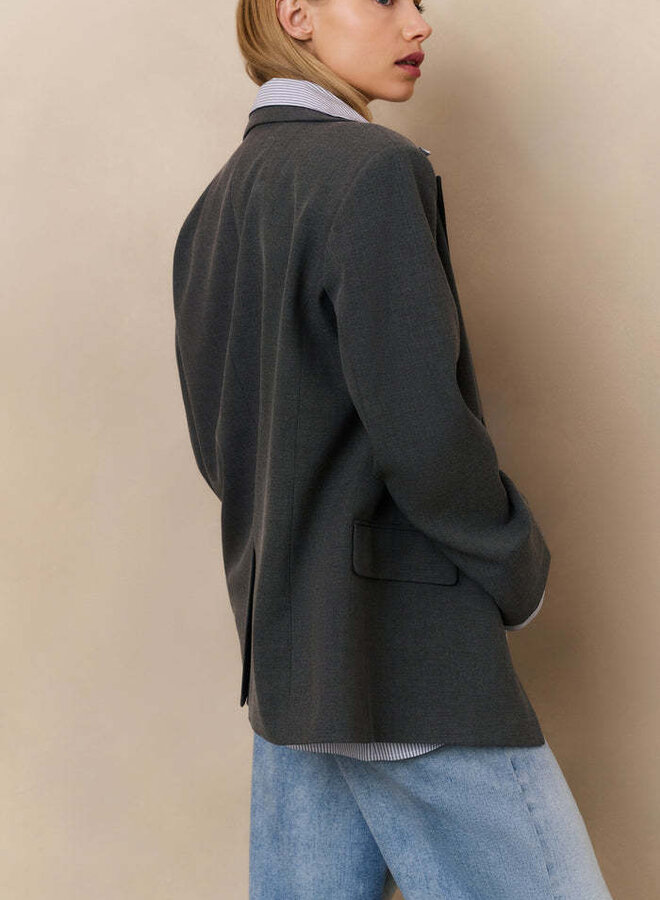 Veston Yaya avec chemise intégrée gris