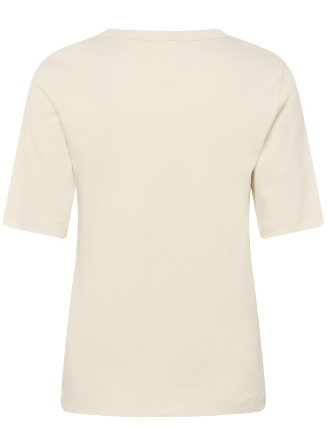 T-shirt Part Two Ratana à manches aux coudes écru