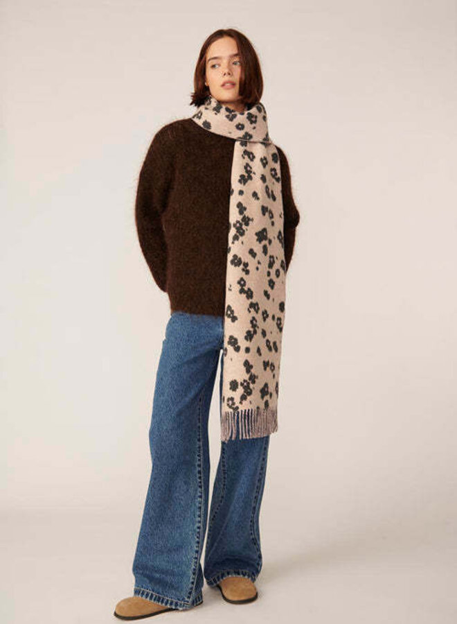 Tricot Des Petits Hauts Burma brun café