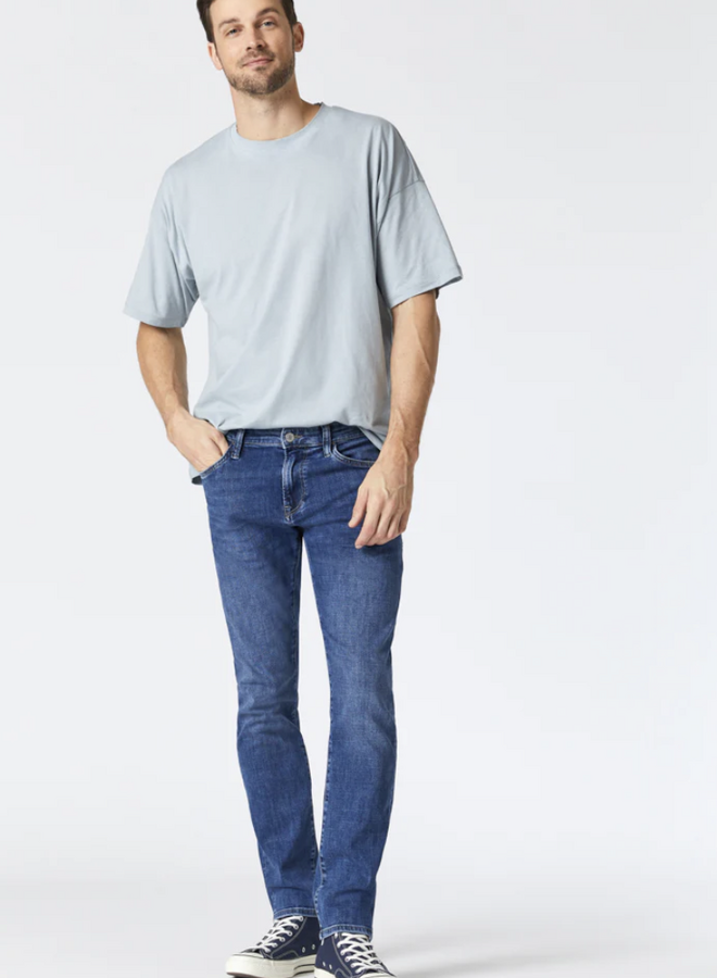 Jeans Mavi Jeans Jake - Mid Brushed Feather Blue