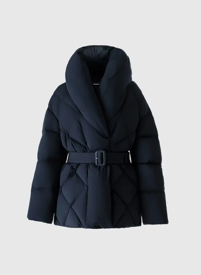 Manteau Mackage Olive à col châle noir