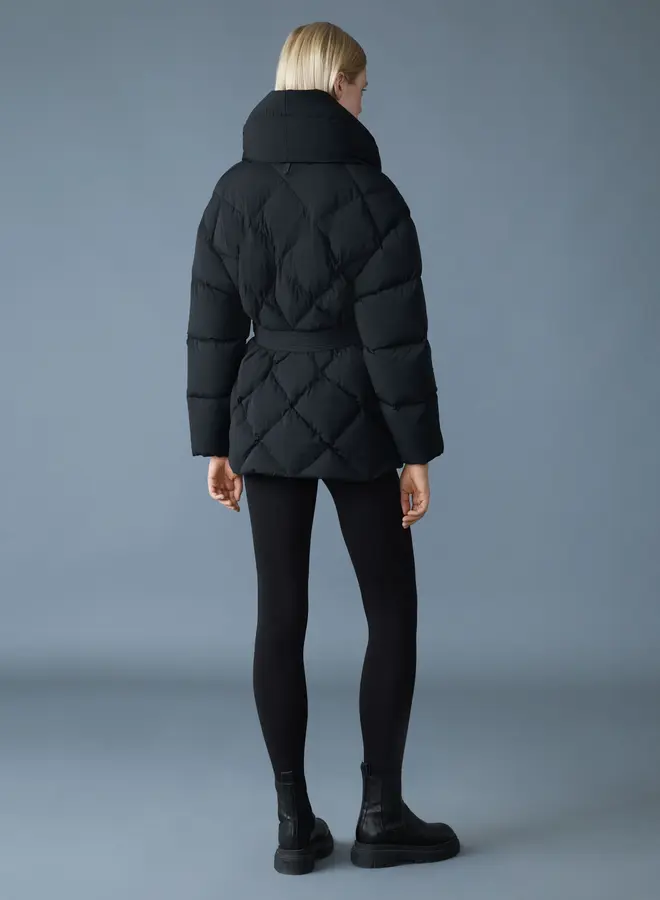 Manteau Mackage Olive à col châle noir