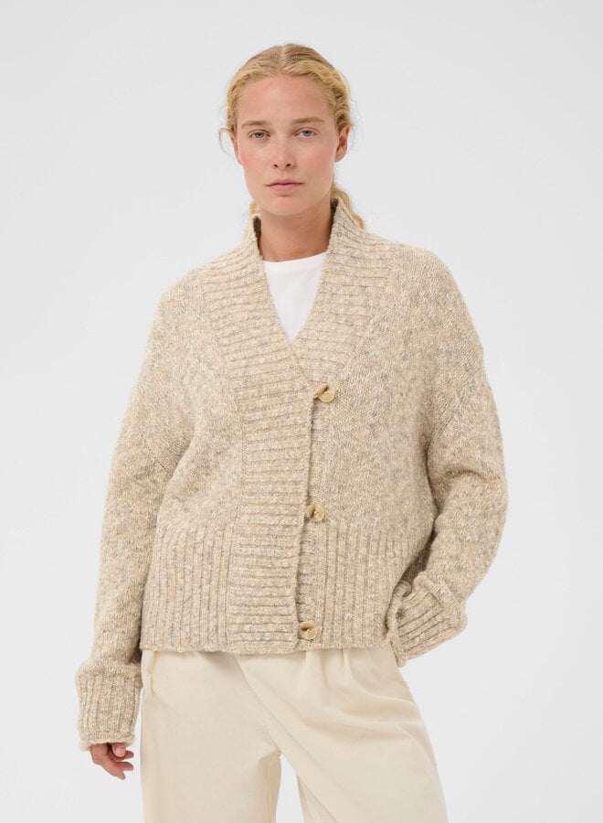 Cardigan InWear Nelly beige camel clair mélange