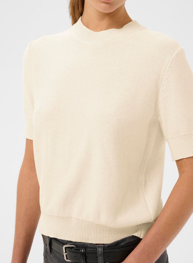 Tricot InWear Naasu à manches courtes écru