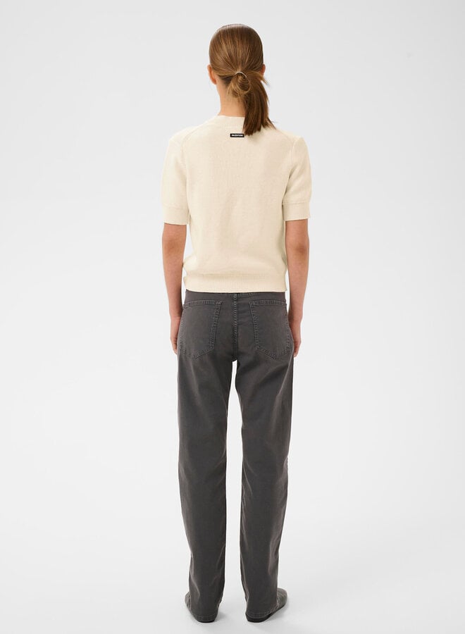 Tricot InWear Naasu à manches courtes écru