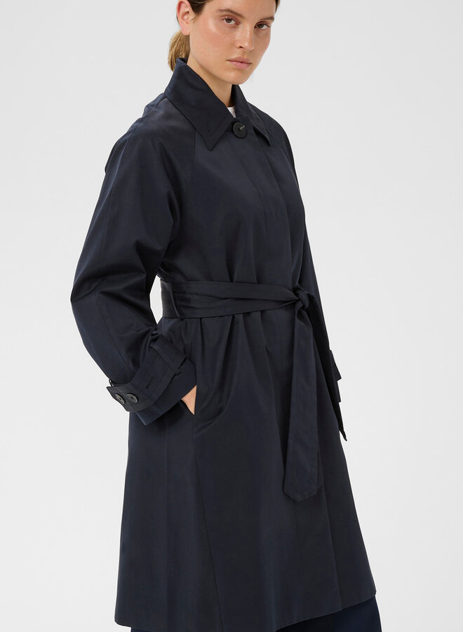 Trench InWear Hinona bleu marine
