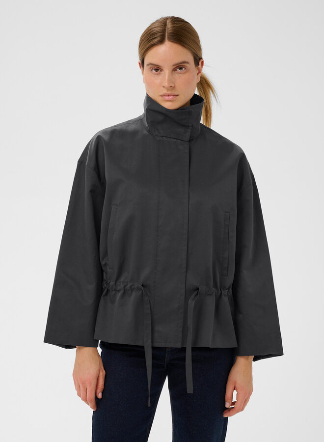 Manteau InWear Gracelynn à col montant bleu marine