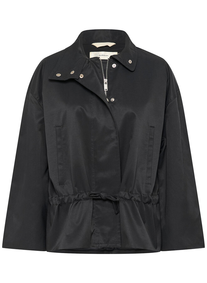 Manteau InWear Gracelynn à col montant bleu marine